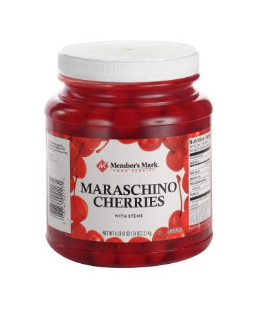 Member's Mark Maraschino Cherries with Stems (74 oz.)