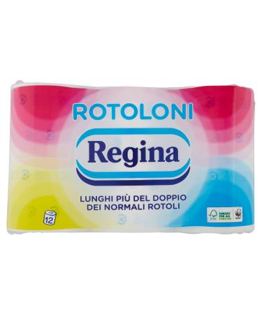 Regina Rotoloni Toilet Paper - 2 Packs of 12 Rolls 24 Rolls