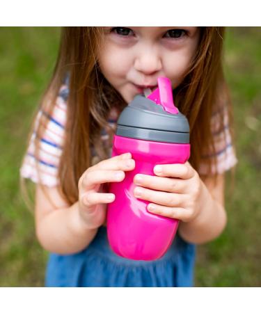 Tommee Tippee Insulated Straw Toddler Tumbler Cup - Pink | 12+ Months | 1pk - 549358 - Buy Online on SooperMarket.com