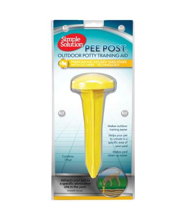 Simple Solutions Pee Post Multicolor 13 INCH