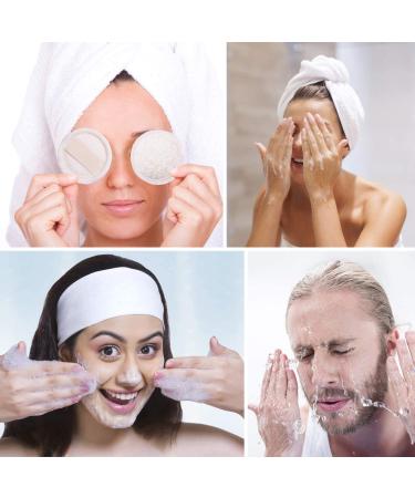 Sportout Exfoliating Loofah Face Brush Cleanser 10-Pack | Natural Facial Cleansing Scrubber for Men and Women - Buy Online on SooperMarket.com
