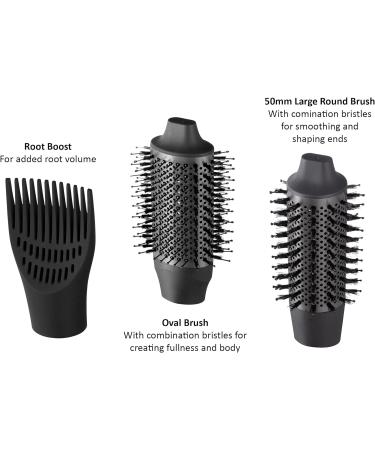 Remington PROluxe You Adaptive Air Styler - Intelligent Hair Dryer Hot Brush with 3 Attachments | AS9880 - Buy Online on SooperMarket.com
