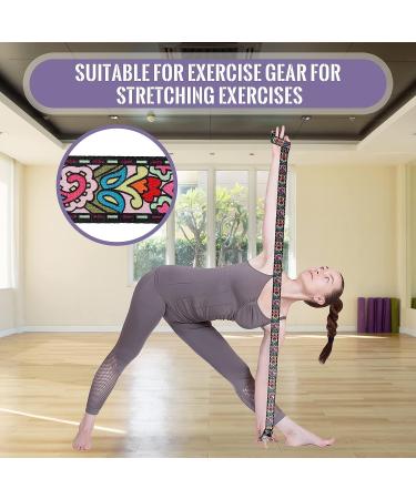 5 Pcs Adjustable Yoga Mat Strap and Carrier - Thick Stretching Strap for Carrying Mat - 5 Styles Yoga Mat Sling for Men and Women - Buy Online on SooperMarket.com