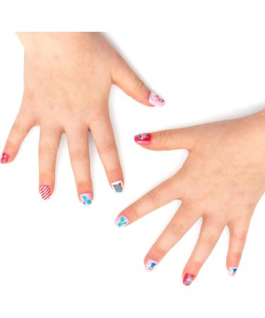 Christmas Children's Press-On Nails - Kids - 24 press-on - Festive Nails - Buy Online on SooperMarket.com