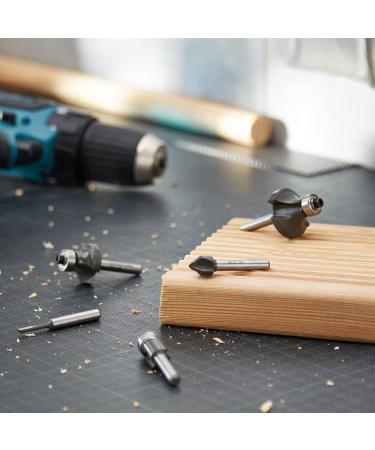 RYOBI RAKRBS5 Router Cutters 5 Piece 6 mm - Buy Online on SooperMarket.com