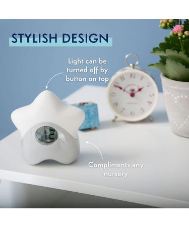 Purflo Starlight Colour Changing Baby Room Thermometer | USB Rechargeable Digital Temperature Monitor - Buy Online on SooperMarket.com