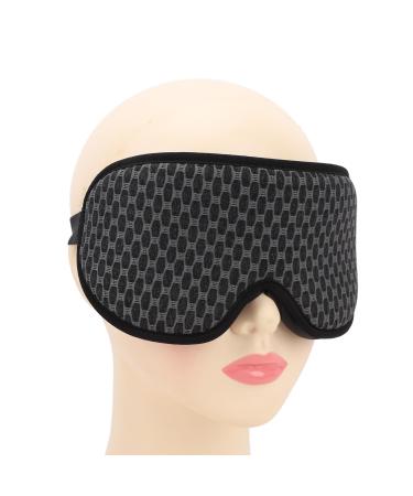 3D Contoured Sleep Eye Patch Light Blocking Eye Mask with Memory Foam Adjustable Strap for Travel Naps