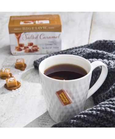 Bigelow Salted Caramel Black Tea 108 Tea Bags (Pack of 6) - Caffeinated Salted Caramel Blend - Buy Online on SooperMarket.com