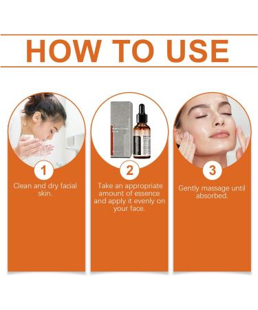 Vitamin C Facial Serum Vitamin C Serum for Face Brightening Serum Face Moisturiser Vitamin C Face Serum for Women Face Care for Reduce Dark Spot Hydrate & Plump Skin Anti Aging & Anti Wrinkle - Buy Online on SooperMarket.com