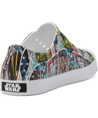 Native Shoes Jefferson Star Wars Print Sneakers - Women's 10/Men's 8 - Shell White/Comic Multi Print - Buy Online on SooperMarket.com
