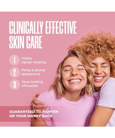 Divine Derriere Perky Body Cream - Skin Tightening & Moisturizing Lift for Firm Chest & D collet | Volufiline for Saggy Crepey Skin - Buy Online on SooperMarket.com