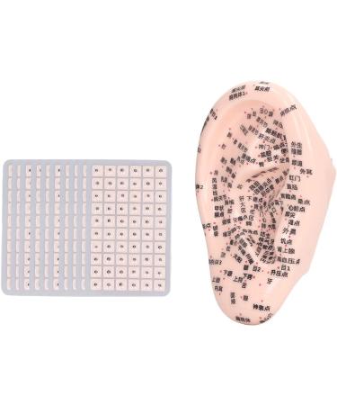 600-Piece Aurious Earring Sond Set | 17cm Earpoint Probe & Silicone Ear Acupuncture Model for Body Care - Buy Online on SooperMarket.com
