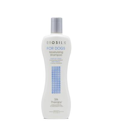 Biosilk Silk Therapy Moisturizing Shampoo for Dogs 12 fl oz. (355 ml)