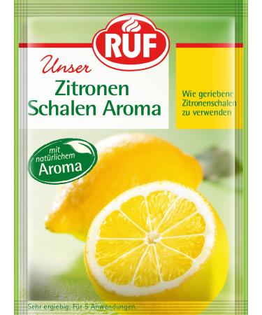 Call lemon shell aroma natural lemon aroma to refine cakes creams & hearty dishes gluten-free vegan 25 pack 25 x 20g