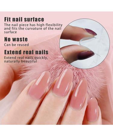 Kalolary 120PCS Gel Nail Dual Forms Set | Nail Art Stickers, Brush, File & Clips | Acrylic Nails Extension Kit - Buy Online on SooperMarket.com