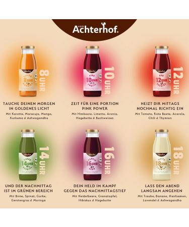 Safe Time 5-Day Fasting Cure Bio | 5x6 Bottles of Herbal Juices | Fruity-Sweet Taste | International Shipping Available - Buy Online on SooperMarket.com