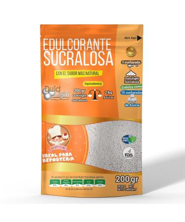 Dulci Light Sucralose Powder 200g | Zero-Calorie Sweetener for Drinks & Food | Natural Sugar Substitute - Shop Internationally - Buy Online on SooperMarket.com