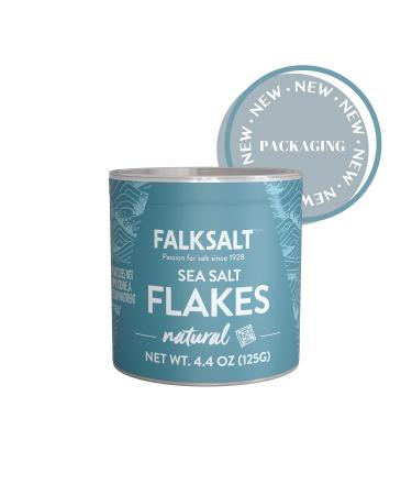 Falksalt Crystal Flakes Natural Sea Salt Natural 4.4 Oz