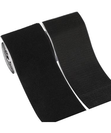 COCOBOO 4 Inch x 9 Feet Hook and Loop Tape  Strips with Adhesive  Nylon Self Adhesive Heavy Duty Strips for Home Office School Car and Crafting Organization - Buy Online on SooperMarket.com