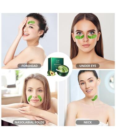 60 PCs Reusable Eye Pads - Anti-Aging Moisture Masks for Puffiness & Dark Circles - Hyaluronic Sea Formula - Buy Online on SooperMarket.com