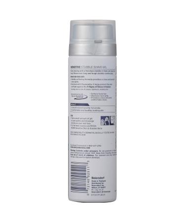 Nivea Men Sensitive Skin Shave Gel - Beard Softener 7oz | Ideal for Smooth Shaving - Buy Online on SooperMarket.com