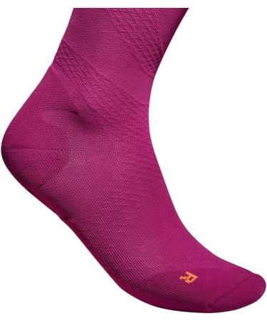 Bauerfeind Ultralight Running Compression Socks for Men & Women | Thin Sports Socks for Jogging & Fitness | Size M (41-43) Berry Color - Buy Online on SooperMarket.com