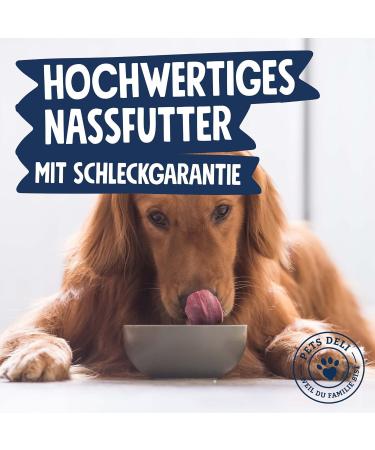Pets Deli Wet Dog Food - Chicken Carrot Quinoa & Zucchini | Gluten & Sugar-Free | 6 x 200g Pack - Buy Online on SooperMarket.com