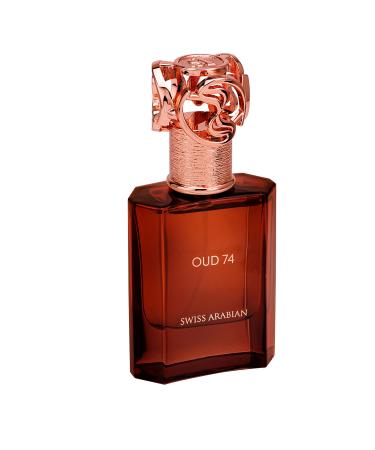 Swiss Arabian Oud 74 - Luxury Products From Dubai - Long Lasting Addictive Personal EDP Spray Fragrance - Seductive Signature Aroma - 1.7 Oz