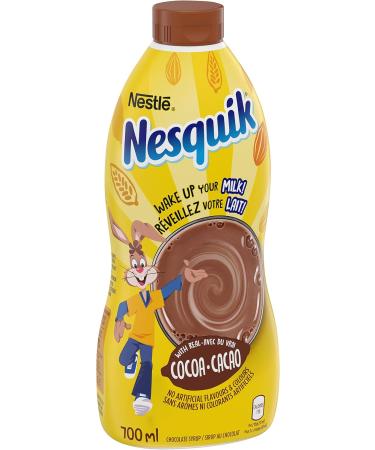 Nesquik NESTL Chocolate Syrup 700mL Pack of 12 - Buy Online on SooperMarket.com