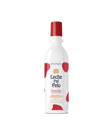 Leche Pal Pelo - Hydro Seal Protection Mask for Colored Hair with Natural Quinoa  Avocado Oil  Rice Protein and Aloe. Nourish and Conditions -14.9oz. Mascarilla Hidrosellante Para Cabello con Color