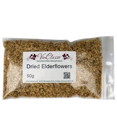 VinClasse Dried Elderflowers - 50g Bag