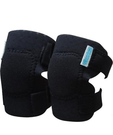 Simply Kids Baby Knee Pads for Crawling (2 Pairs) | Protector for Toddler Infant Girl Boy Black1
