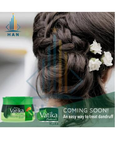 Vatika Naturals Nourish & Protect Styling Hair Cream with Henna Almond & Aloe Vera - 140ml for Healthy Hair | Buy Online Worldwide - Buy Online on SooperMarket.com
