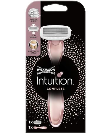 WILKINSON SWORD Intuition Complete for Women - Skin Protect Gel, Smooth Glide Razor Handle + 1 Refill Blade - Buy Online on SooperMarket.com