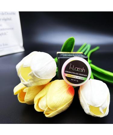 i-Laesh Eyelash Extension Remover Cream - Low Irritating Formula for Sensitive Skin - Quick Dissolve Glue Remover - 5g Cantaloupe | International Shipping Available - Buy Online on SooperMarket.com