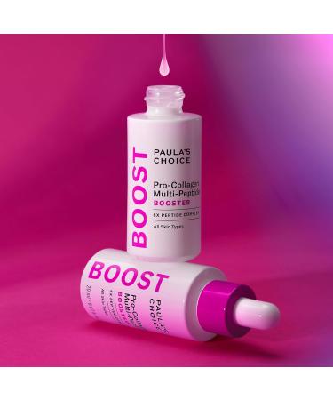 Buy Paula's Choice Pro-Collagen Multi-Peptide Booster Serum - Wrinkle Treatment Hyaluronic Acid Fragrance-Free 0.67 oz | International Shipping - Buy Online on SooperMarket.com