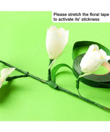 Menecor Floral Arrangement Kit - DIY Bouquet Making Tools with 24 Gauge Wire, Wire Cutter, and Tapes - Buy Online on SooperMarket.com