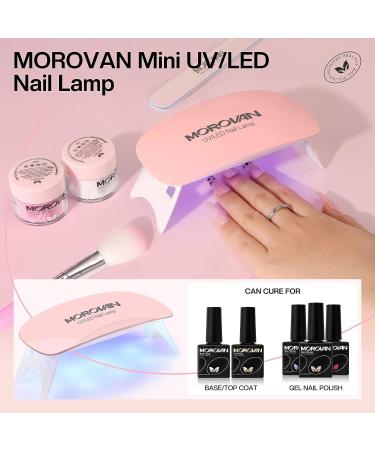 Morovan Acrylic Nail Kit with Drill - Complete Professional Set for Beginners - Glitter Acrylic Nails DIY Art - Salon-Quality Supplies - A-FOUR SEASON - Buy Online on SooperMarket.com