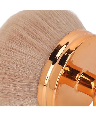 Makeup Brush Compact Electroplated Handle Mushroom Head Skin-Friendly Home Foundation Brush for Dressing Table - Buy Online on SooperMarket.com