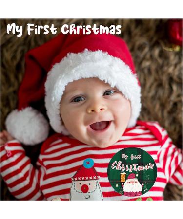 Baby Milestone Cards Set | 7 Wooden Monthly Cards & 8 Festival Stickers | Baby First Year Growth Props for Unisex | Baby Shower Gifts - Buy Online on SooperMarket.com