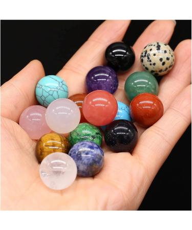 Natural Crystal Rough 16mm Round Natural Crystal Quartz Transfer Ball Polished Gemstone Beads Specimen DIY Jewelry Home Natural Stone (Color : 4 Size : 1PC) - Buy Online on SooperMarket.com