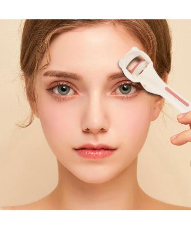 Eye Lash Curler | Handheld Eyelash Curler for Women Natural Looking Wide Angle Eyelash Curler with Comfortable Grip Portable Makeup Tools for Crimps & Curls Lashes - Buy Online on SooperMarket.com