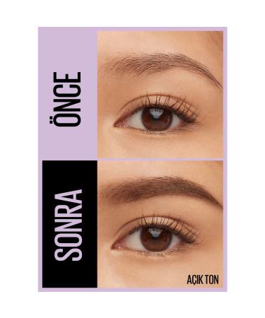 Maybelline New York Express Brow Satin Duo - Dark Blonde Pencil & Powder No. 01 | International Shipping Available - Buy Online on SooperMarket.com