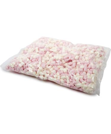Sephra Mini Marshmallows 1kg Bulk Bag - Gluten Free Belgian Halal Pink & White Mallows for Hot Chocolate, Waffles, Crepes & Baking - Buy Online on SooperMarket.com