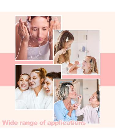Sularpek 10 Pcs No Bend Hair Clips Makeup Hair Clip No Crease Hair Pin Clips Styling Curl Clips Accessories for Hair Styling Face Washing Makeup Application(Pink White Black) 1 count (Pack of 10) - Buy Online on SooperMarket.com