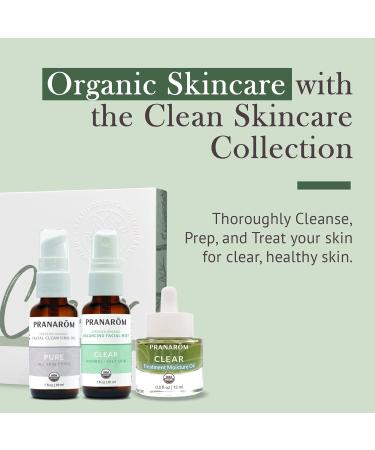 Pranarom Skincare Collection | 100% Pure Organic Essential Oils for Oily Skin - Cleanse Moisturize & Refresh - Buy Online on SooperMarket.com