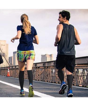 Uberming 2 Couple Compression Stockings | Sport Compression Socks for Men & Women | Support Socks for Flight Pregnancy Nursing & Running - L/XL - Buy Online on SooperMarket.com