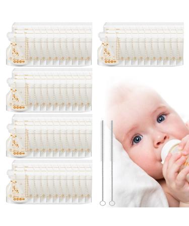 Breast milk bag milk bag for breast milk breast milk bag for freezing breast milk storage bag Breast Milk Storage Bags pre -sterilized storage bags 250 ml 40PCs