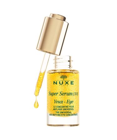 NUXE Super Serum Eye with Hyaluronic Acid and Botanical Caffeine Anti-Aging Eye Serum 0.5 fl oz