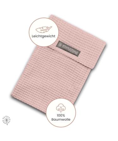 Mimuselina 2 Pack: Portable Baby Diaper Pad & Water-Repellent Diaper Bag - Foldable Dirt-Repellent Design in Waffle Pink for On-the-Go Parents - Buy Online on SooperMarket.com
